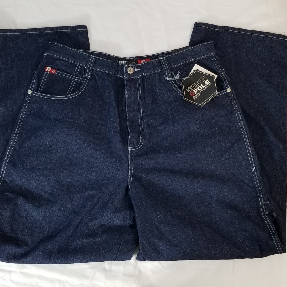 NWT Mens South Pole Jean's 36x32